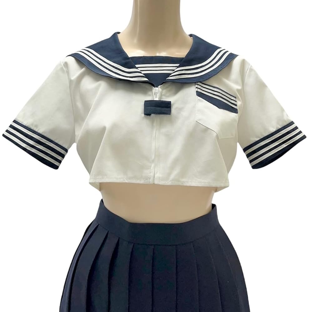 Amazon.co.jp: [コスメイト] セーラー 制服 wbb-SE001nm M